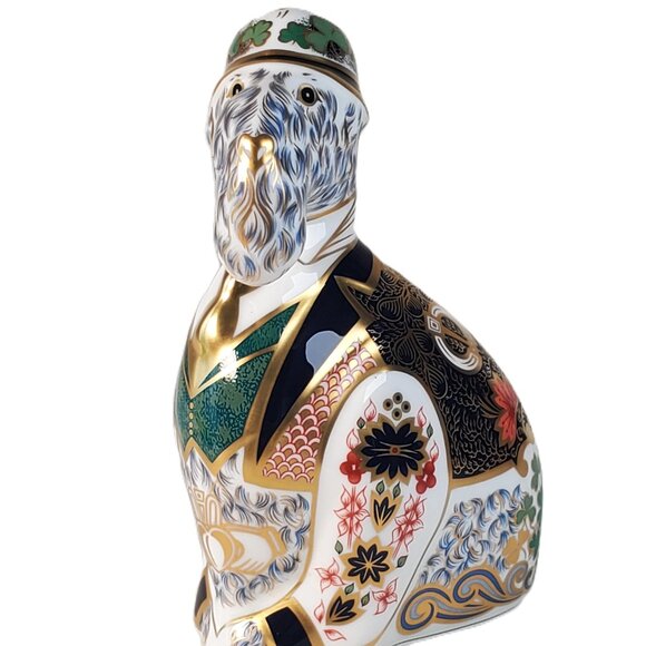 Royal Crown Derby Irish Blue Kerry Dog – Limited Edition (960/1000) - Picture 4 of 8